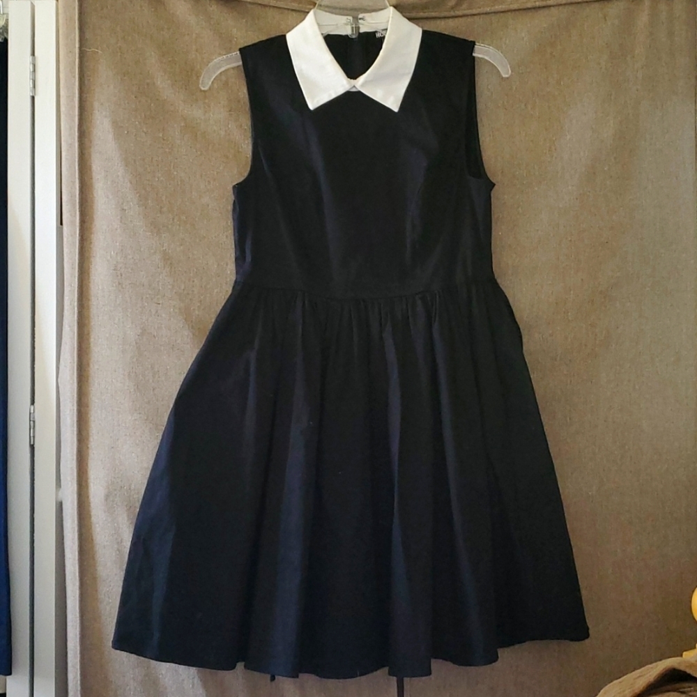 Wednesday Addams Collar Dress